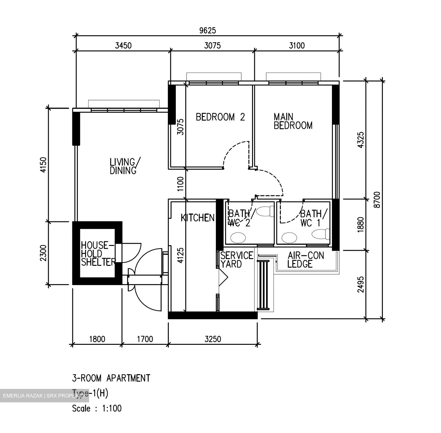 Blk 365C Sun Breeze (Sembawang), HDB 3 Rooms #548847451